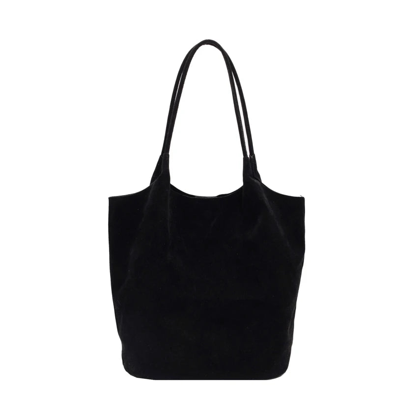 Amblot Tall suede tote bag