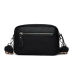 Amblot Textured leather crossbody bag