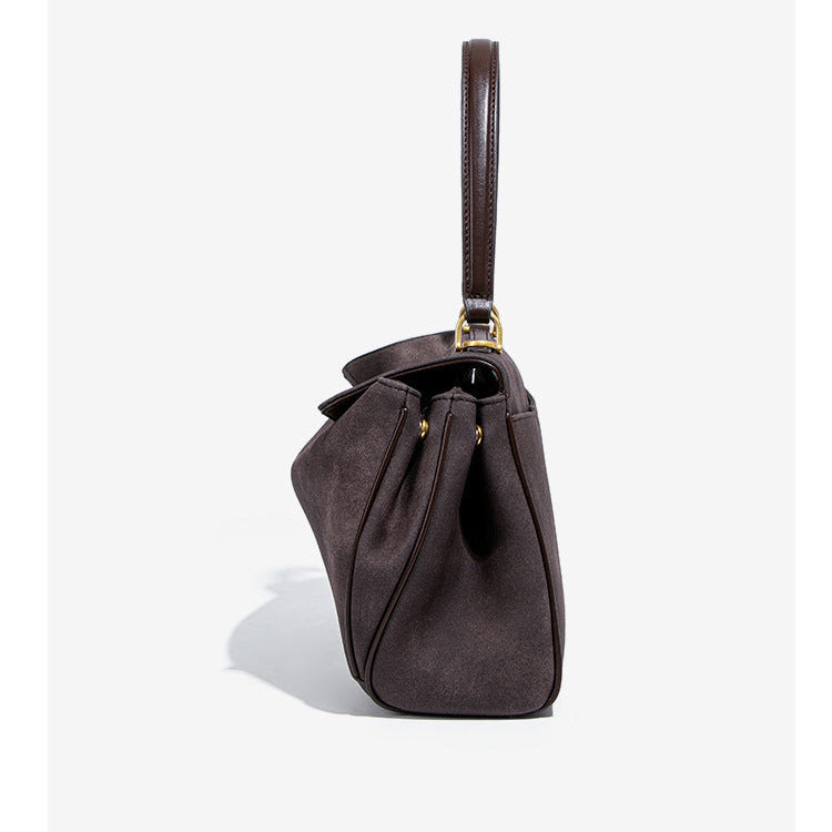 Amblot Timeless suede handbag