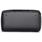 Amblot Travel-ready leather holdall