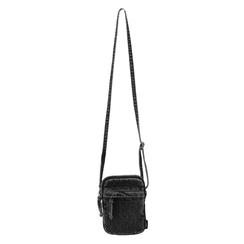 Amblot Trendy washed denim purse