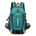 Sac à dos de camping turquoise 40L