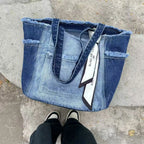 Amblot Two-tone fashion tote bag