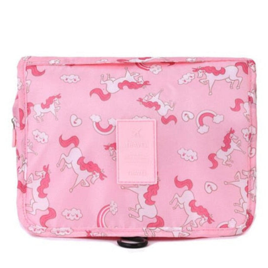 Amblot Unicorn travel toiletry bag