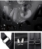 Amblot Urban chic anti-theft leather knapsack