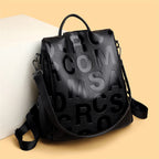 Amblot Urban chic anti-theft leather knapsack