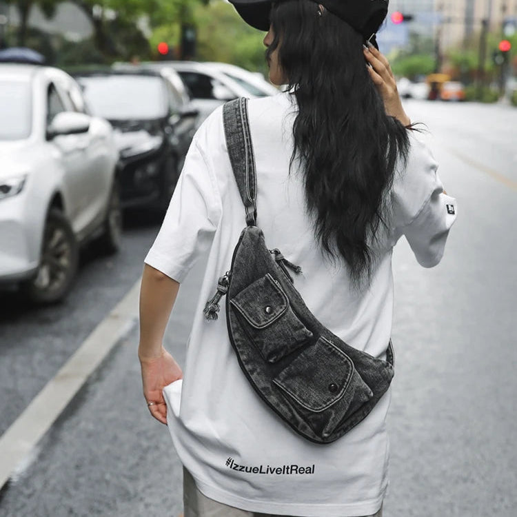 Amblot Urban denim body bag