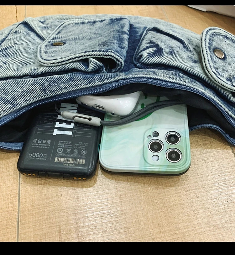 Amblot Urban denim body bag