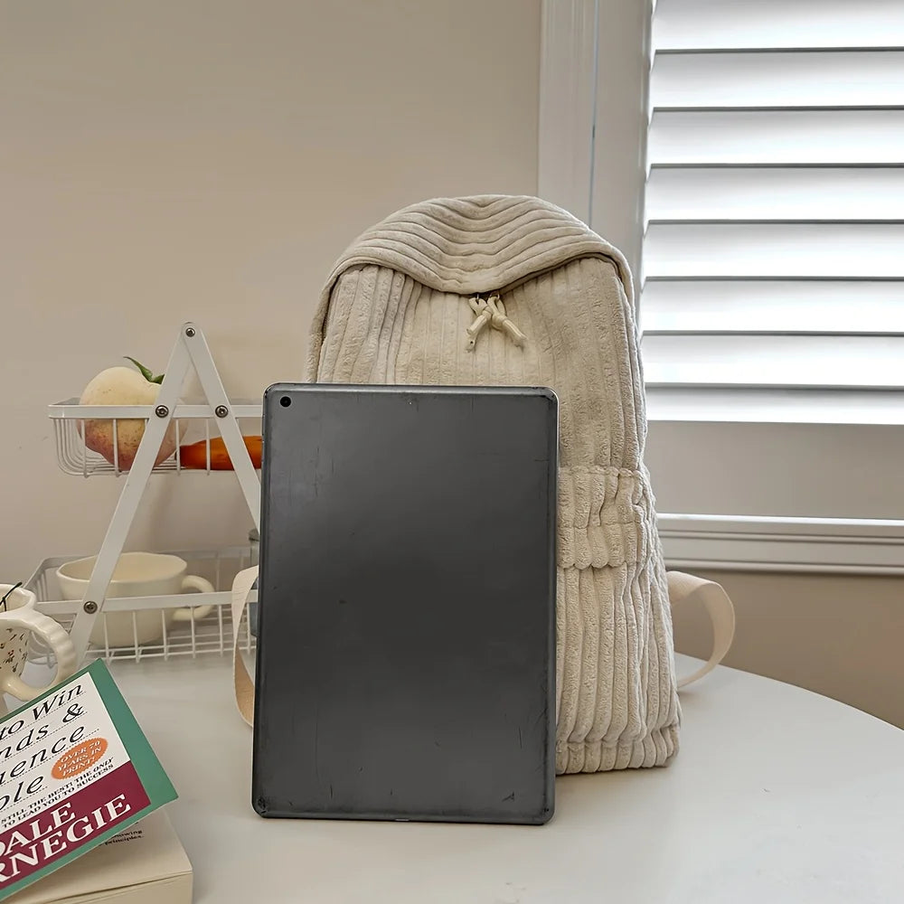 Amblot Versatile corduroy backpack