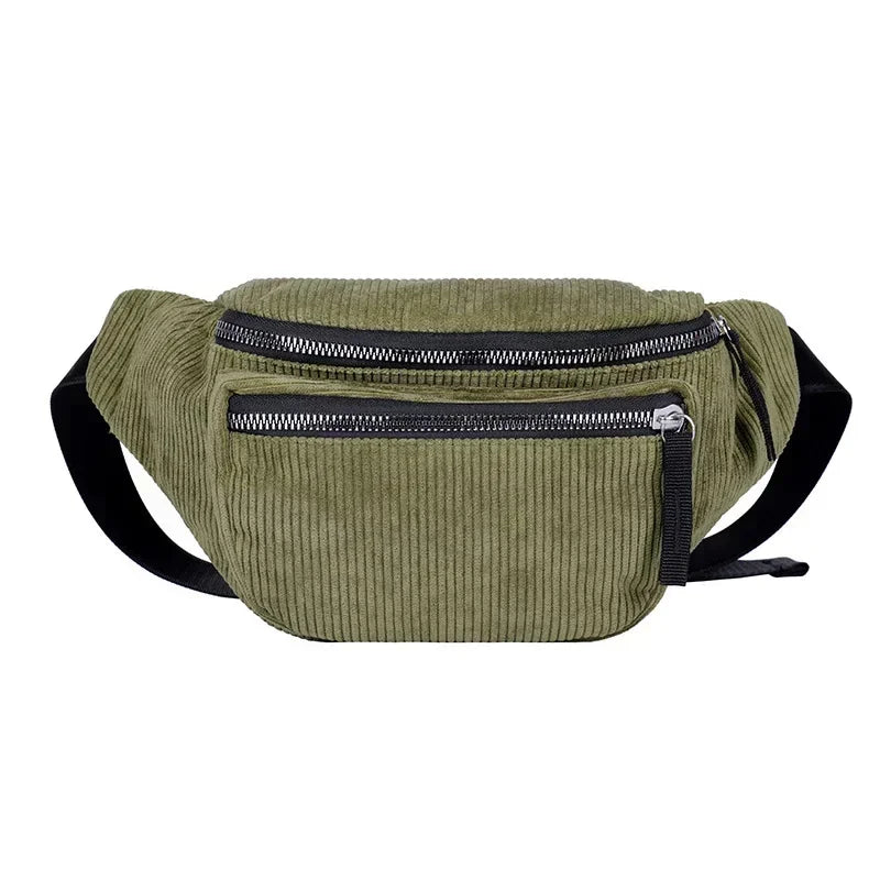 Amblot Versatile corduroy bum bag