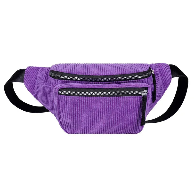 Amblot Versatile corduroy bum bag