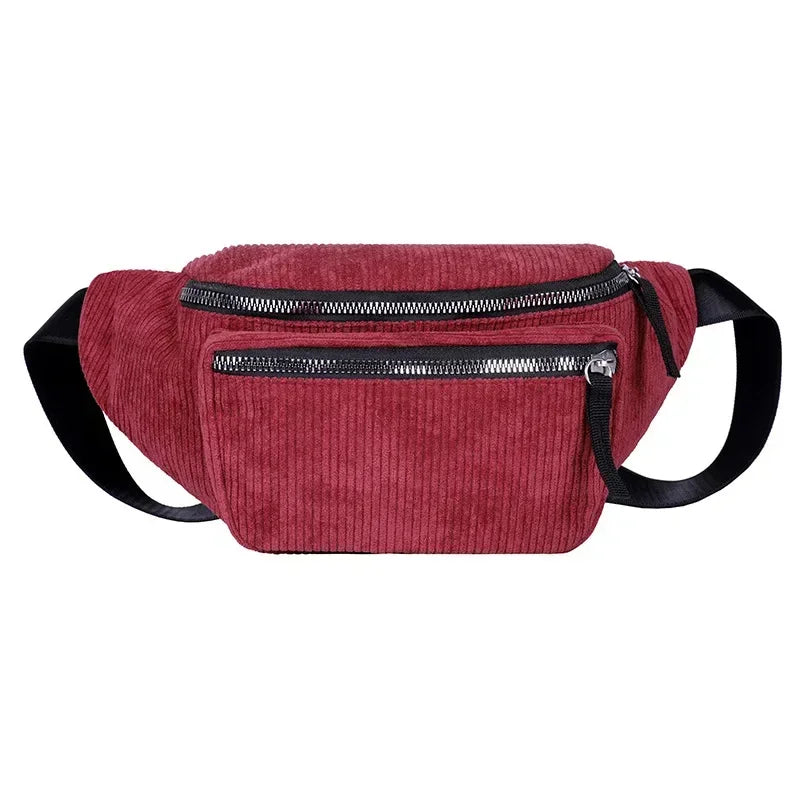 Amblot Versatile corduroy bum bag