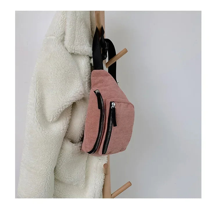 Amblot Versatile corduroy bum bag