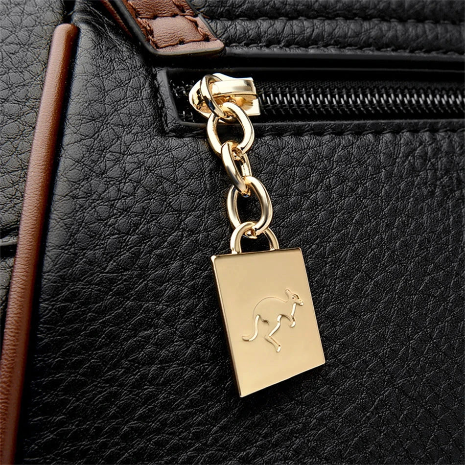 Amblot Versatile leather crossbody bag