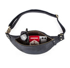 Amblot Versatile leather waist sling bag