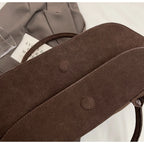 Amblot Versatile suede tote bag