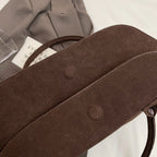 Amblot Versatile suede tote bag