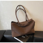 Amblot Versatile suede tote bag