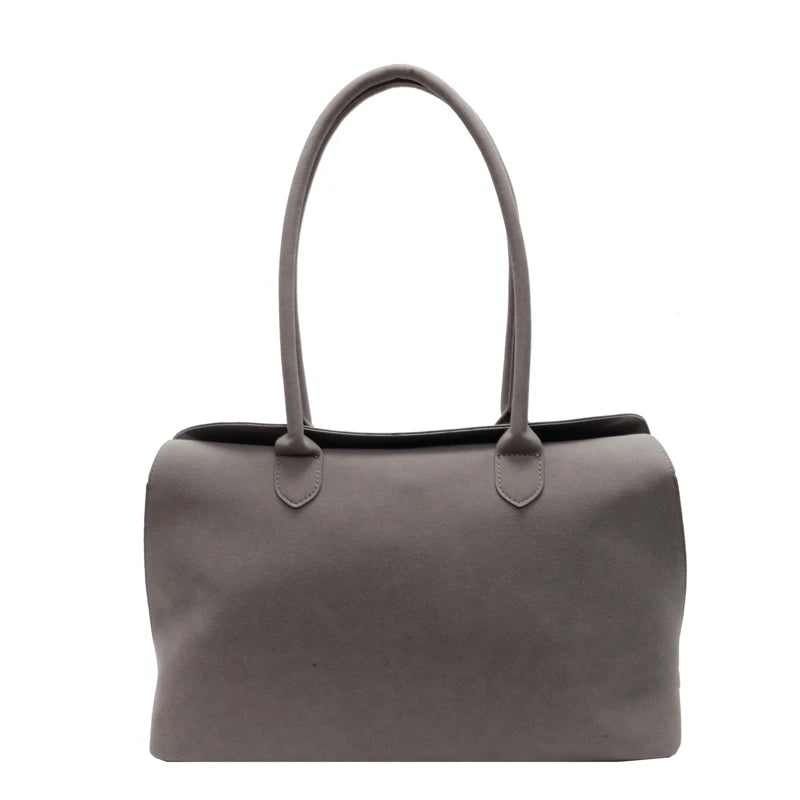 Amblot Versatile suede tote bag