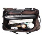 Amblot Vintage brown leather rucksack