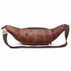 Amblot Vintage leather bum bag