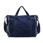 Amblot Washed denim tote bag