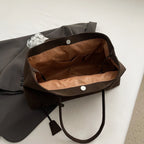 Amblot Weekend suede tote bag