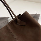 Amblot Weekend suede tote bag