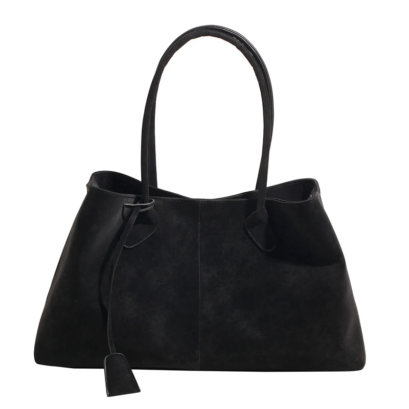 Amblot Weekend suede tote bag