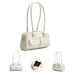 Amblot White Mini leather shoulder bag