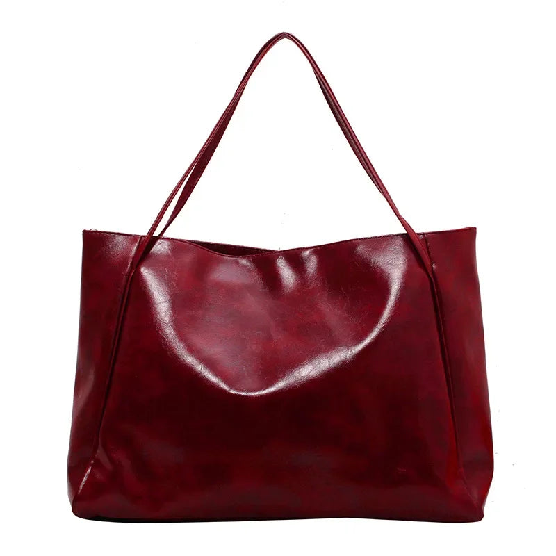 Amblot Women Leather Tote Bag