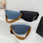 Amblot Women's denim bum bag