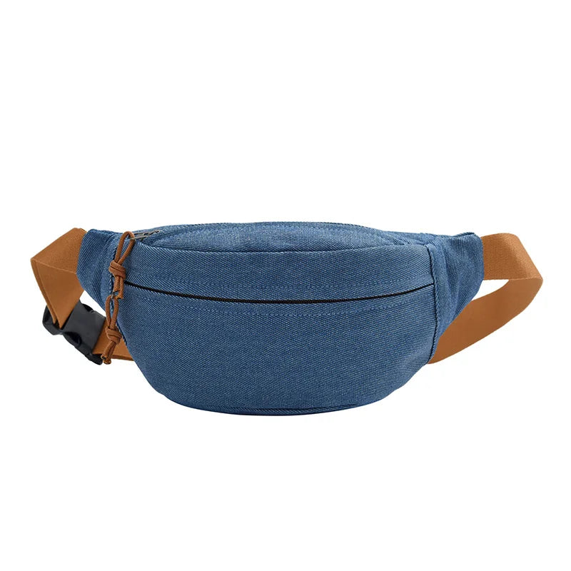 Amblot Women's denim bum bag