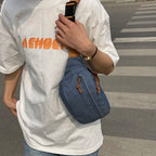 Amblot Women's denim bum bag