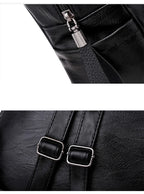 Amblot Women’s structured leather backpack