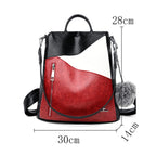 Amblot Women’s tricolor convertible bag