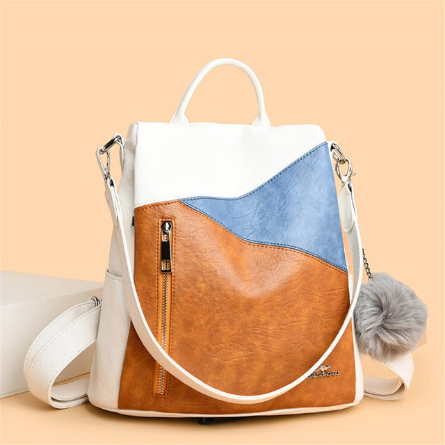 Amblot Women’s tricolor convertible bag
